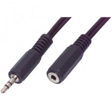 КАБЕЛ 3.5MM СТЕРЕО МЪЖКИ/3.5ММ СТЕРЕО ЖЕНСКИ 3М